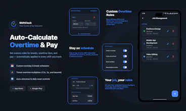 Shifttrackr: Work Hours Tracker gallery image