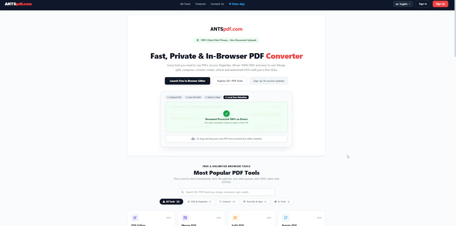 antspdf screenshot 1