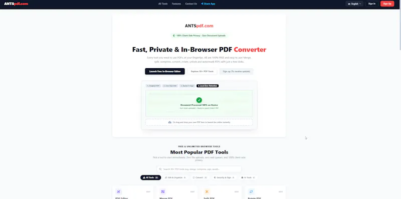 antspdf screenshot 1