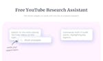 YouTube Research Assistant image
