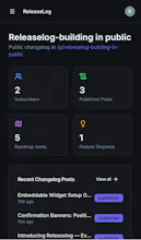 ReleaseLog gallery image