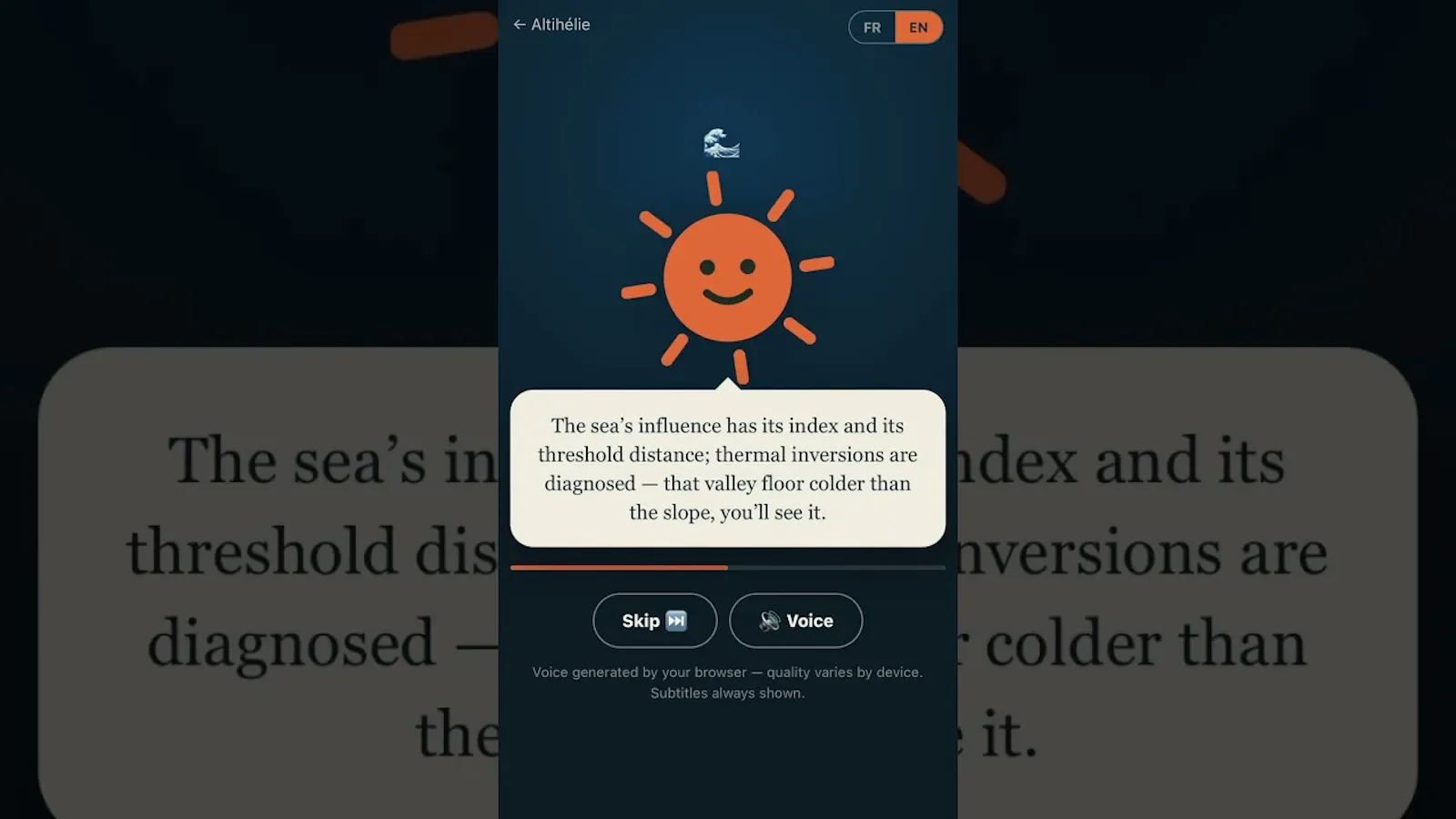 Altihélie screenshot 1 (video preview)