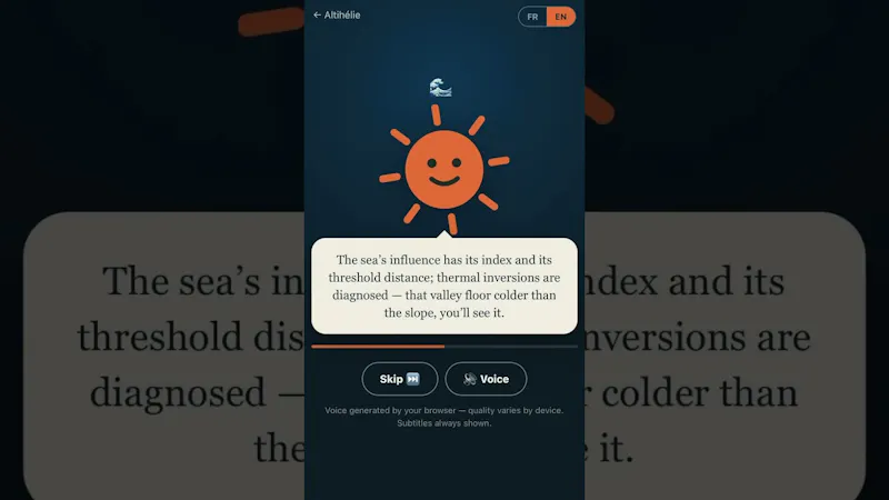 Altihélie screenshot 1 (video preview)