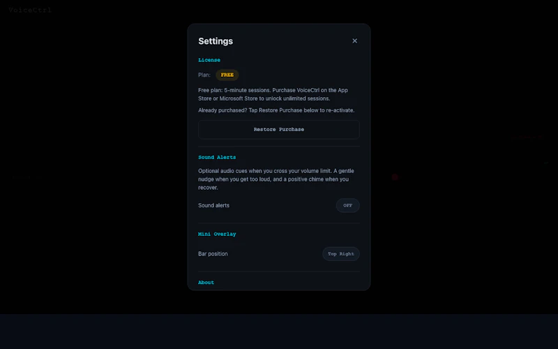 VoiceCtrl screenshot 5