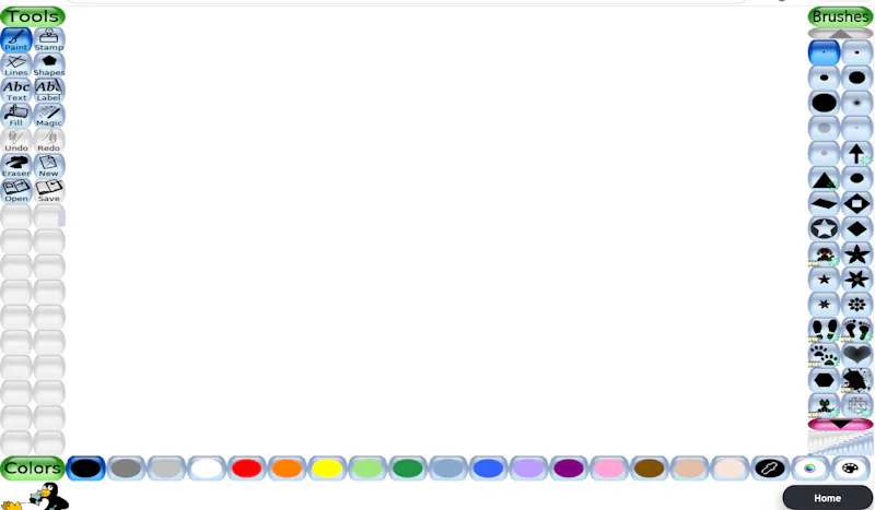 TuxPaint Online screenshot 1