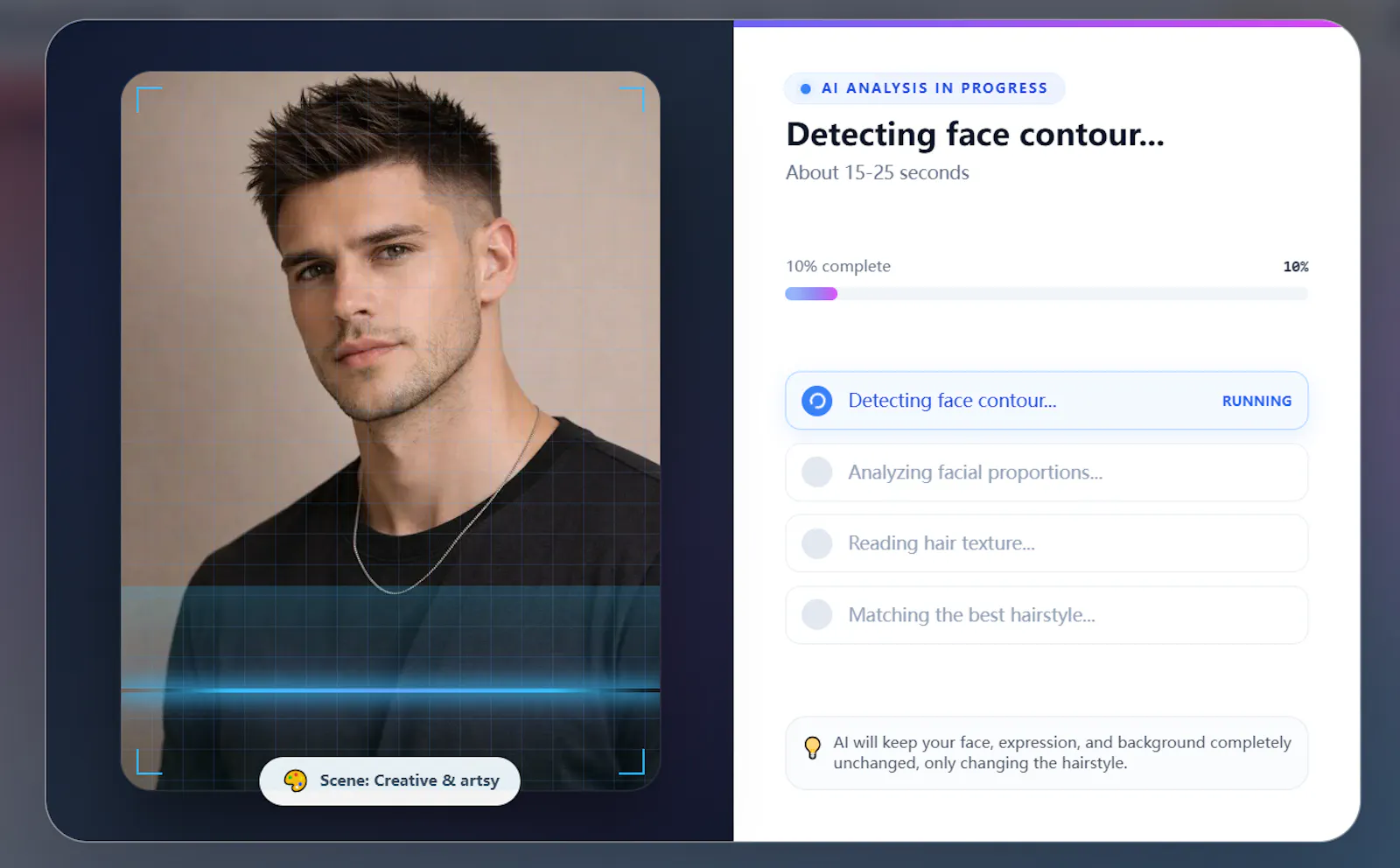AI Hairstyle Try On screenshot 2