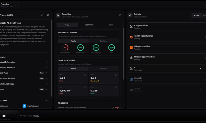 PostMine screenshot 4