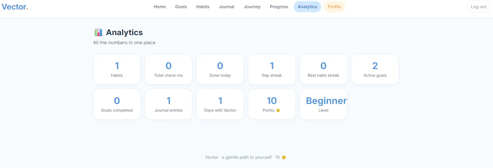Vector — development screenshot 7