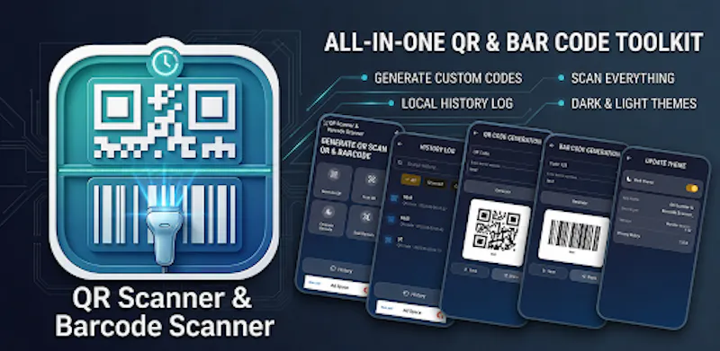 QR Scanner & Barcode Scanner app screenshot 1