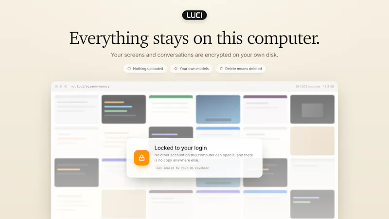 LUCI Desktop screenshot 9