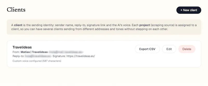 Timbre — Precision Cold Email screenshot 2