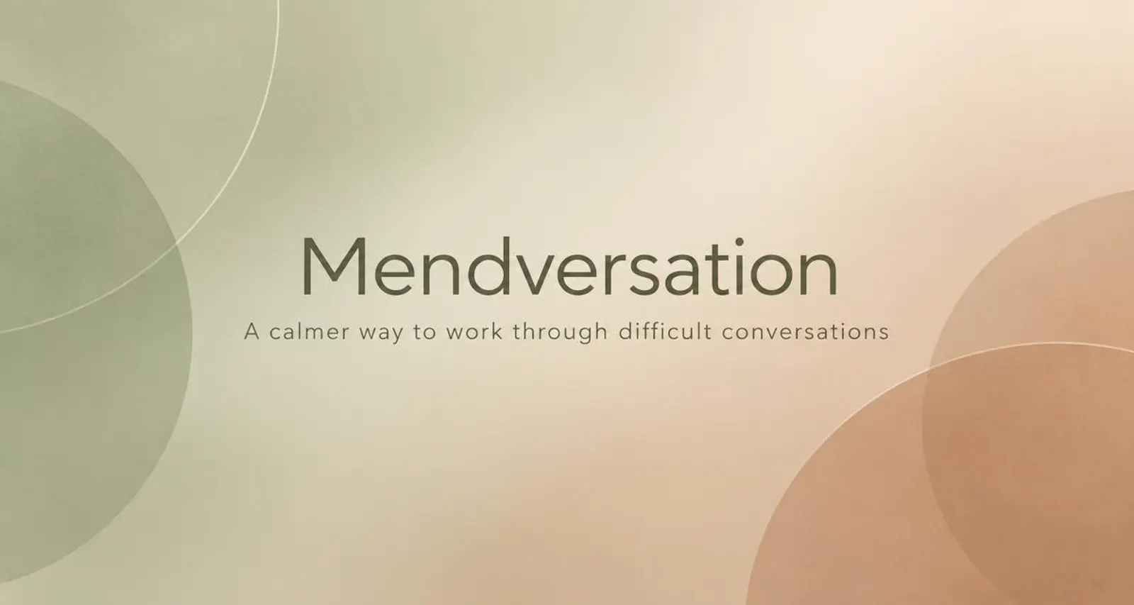 Mendversation screenshot 1