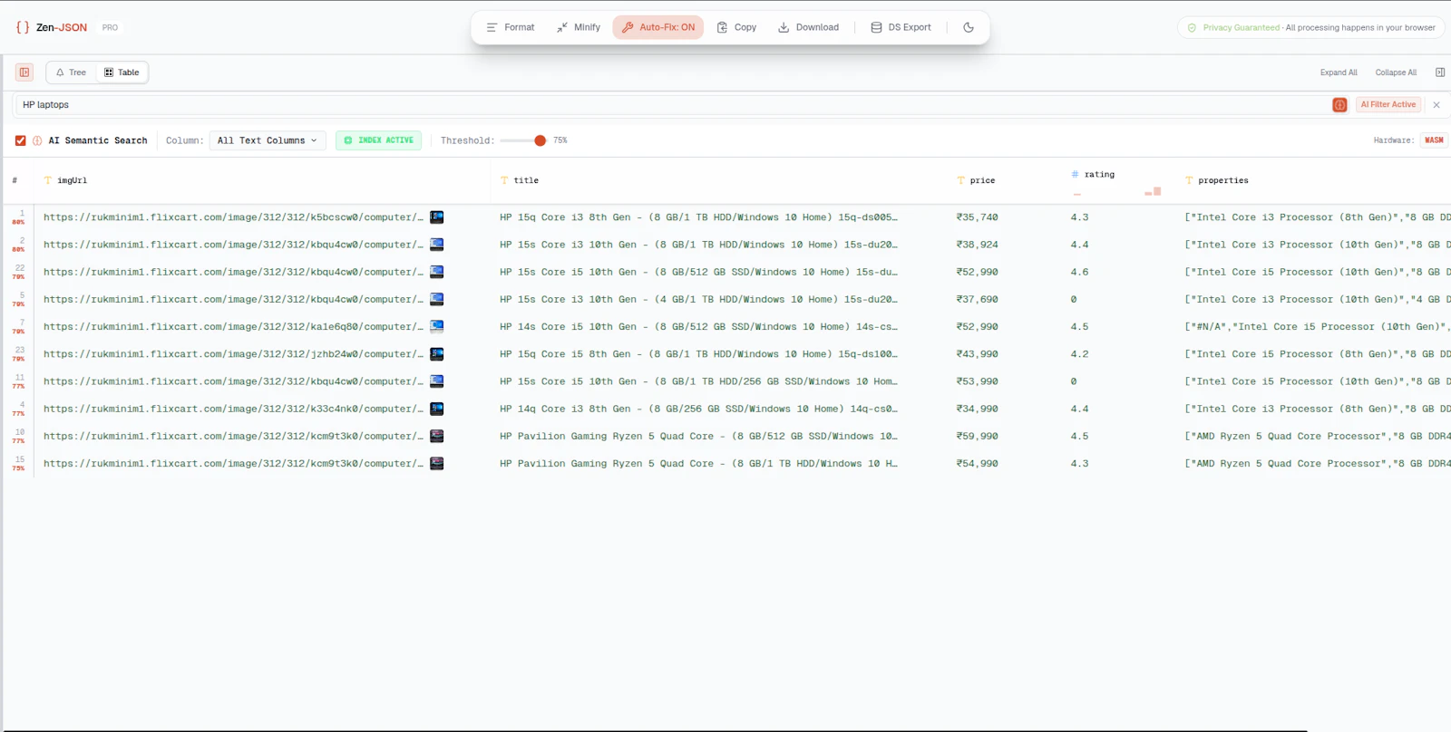 Zen-JSON Pro screenshot 5