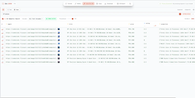 Zen-JSON Pro screenshot 5