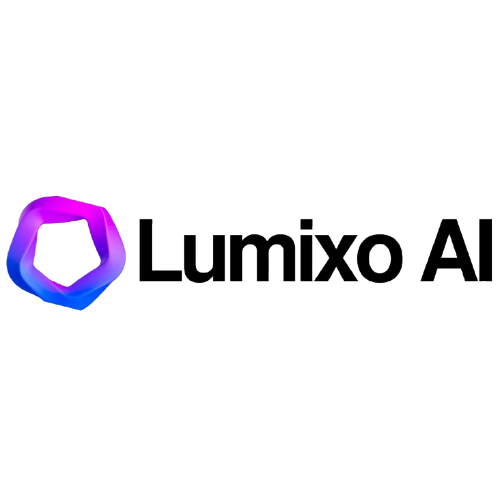 Lumixo Ai - Product Hunt launch logo and brand identity
