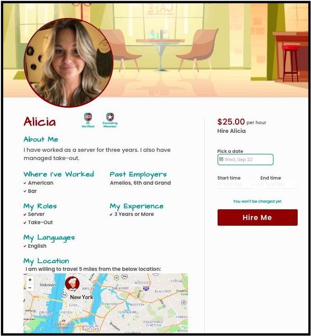 Café Temps Gig Marketplace gallery image