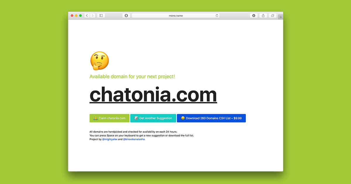 Mono Name gallery image