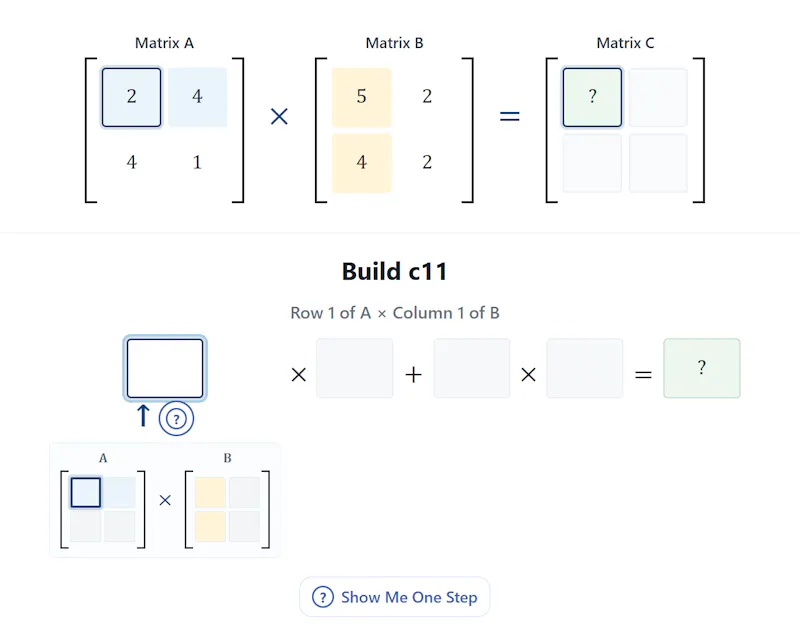  Free Matrix Calculators & Tutor screenshot 3