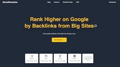 GoneDomains SEO Tool gallery image