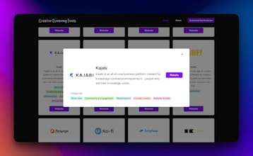 Creator Economy Tools gallery image