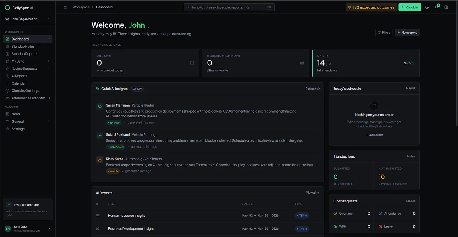 DailySync.AI screenshot 2