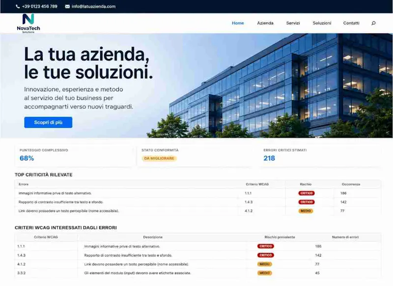 Online WCAG accessibility tool screenshot 4