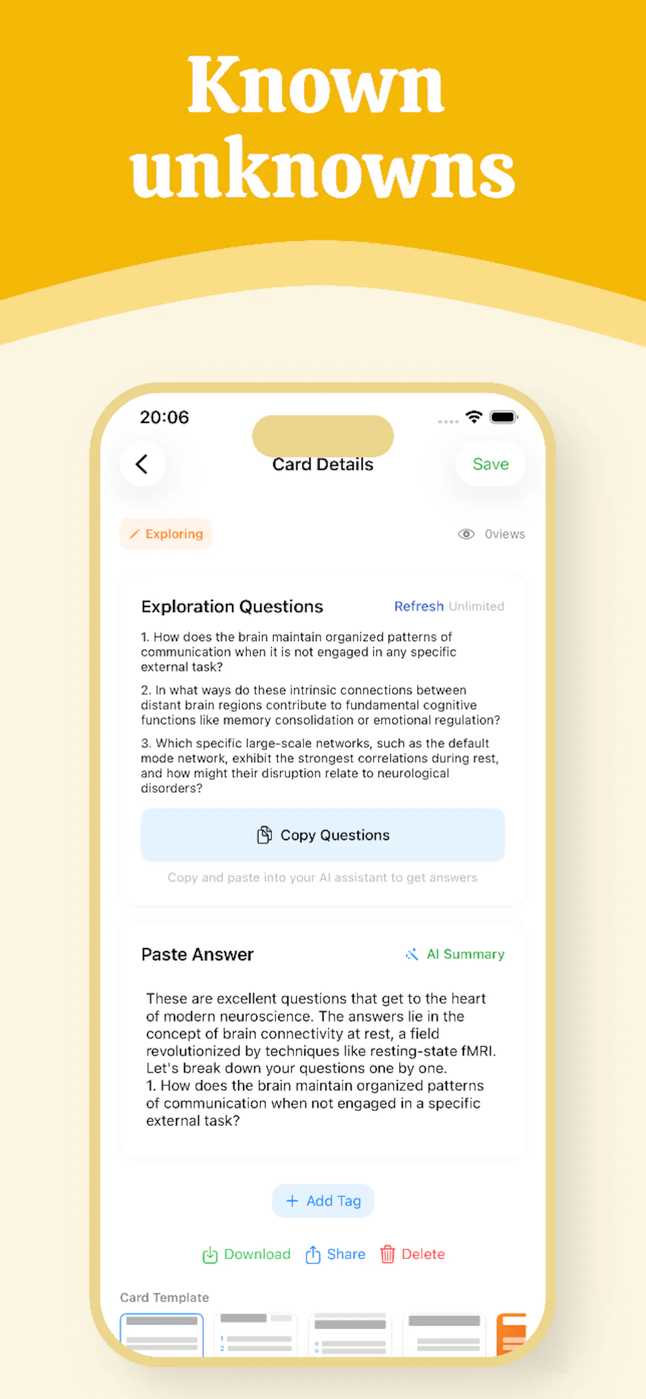 ShiBei- Memory Cards iOS App gallery image
