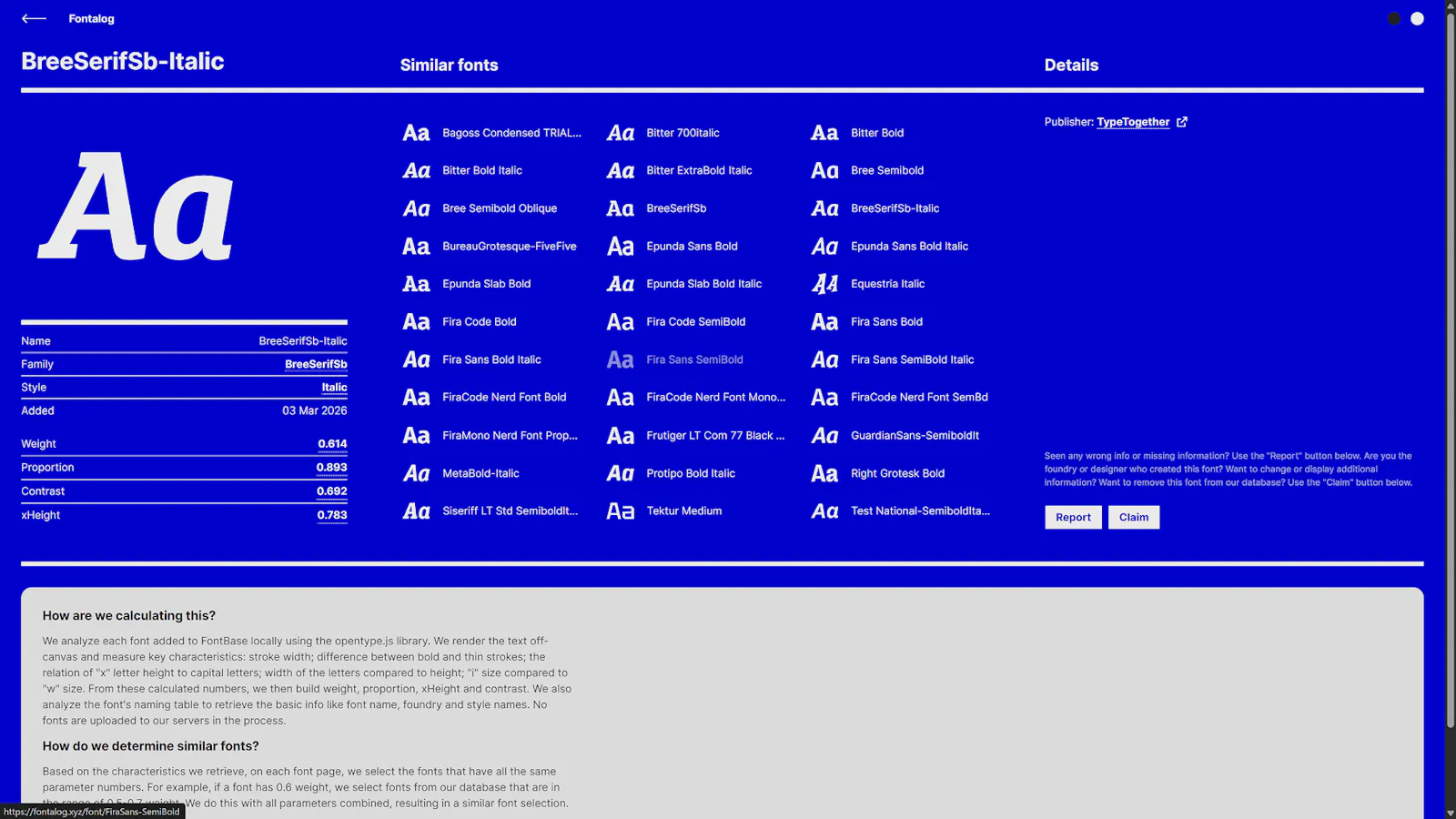 Fontalog screenshot 4