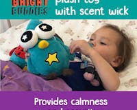 Snuggable Weighted Blanket & Huggable Plush for Special Needs Kids media 2