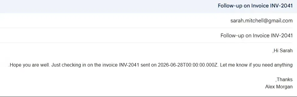 CollectFlow —AI Invoice Collection Agent gallery image