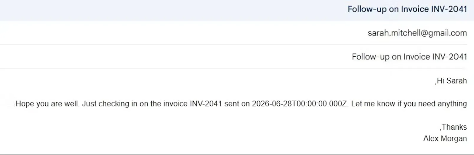 CollectFlow —AI Invoice Collection Agent screenshot 3