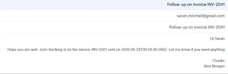CollectFlow —AI Invoice Collection Agent screenshot 3