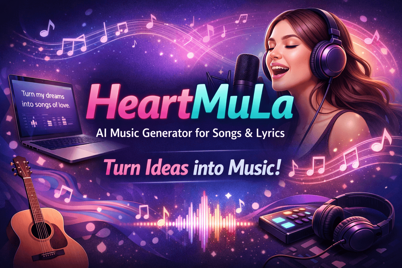 HeartMula - Main product screenshot demonstrating key features and user interface