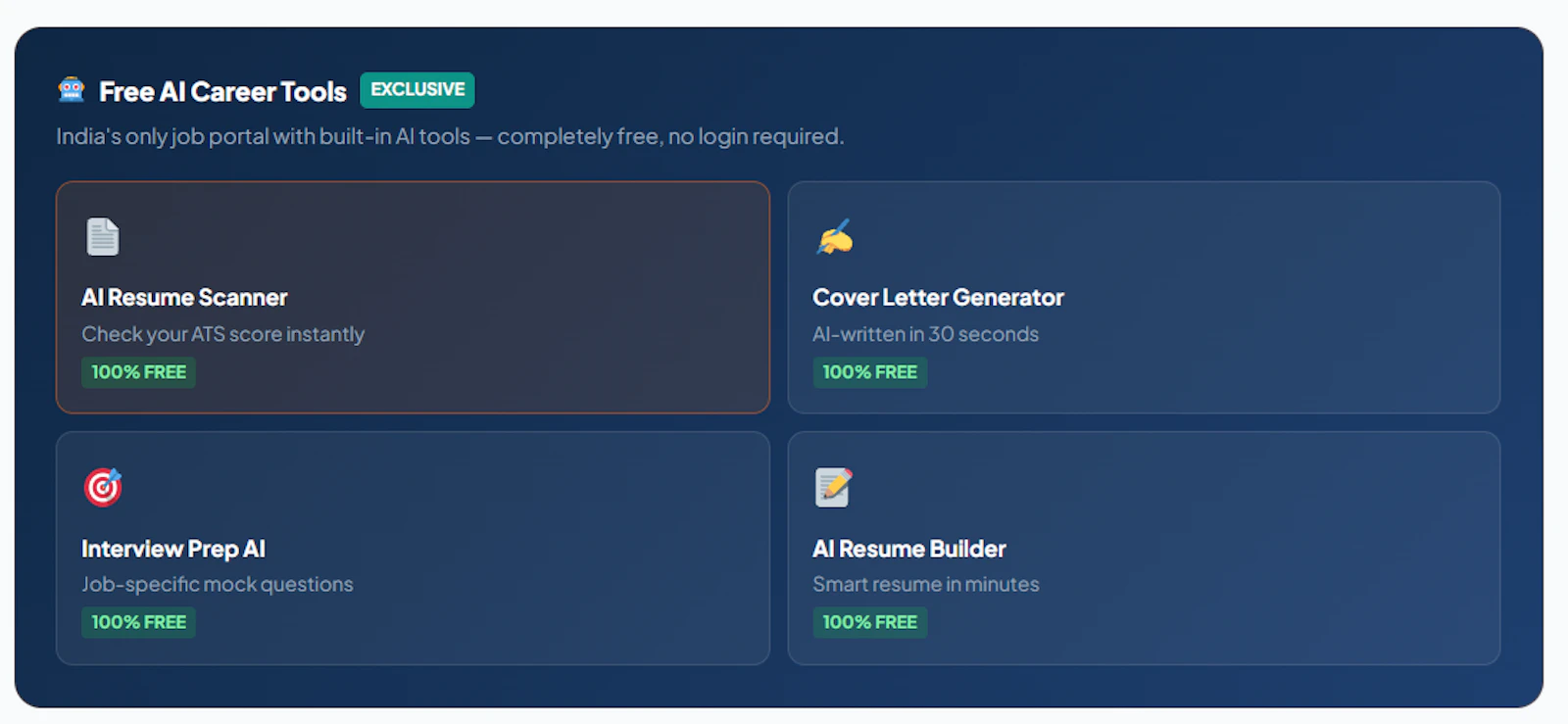 Free AI Resume Scanner for India screenshot 3