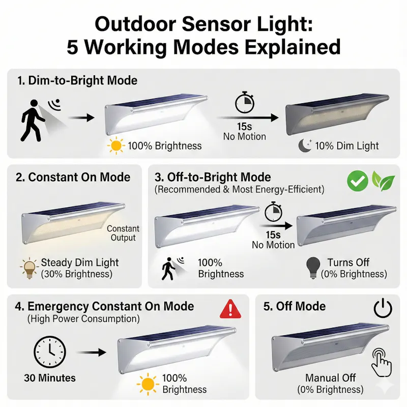 NoxLumin Solar Motion Sensor Wall Light screenshot 7