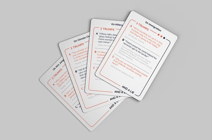 Two Trumps and a Lie Card Game gallery image