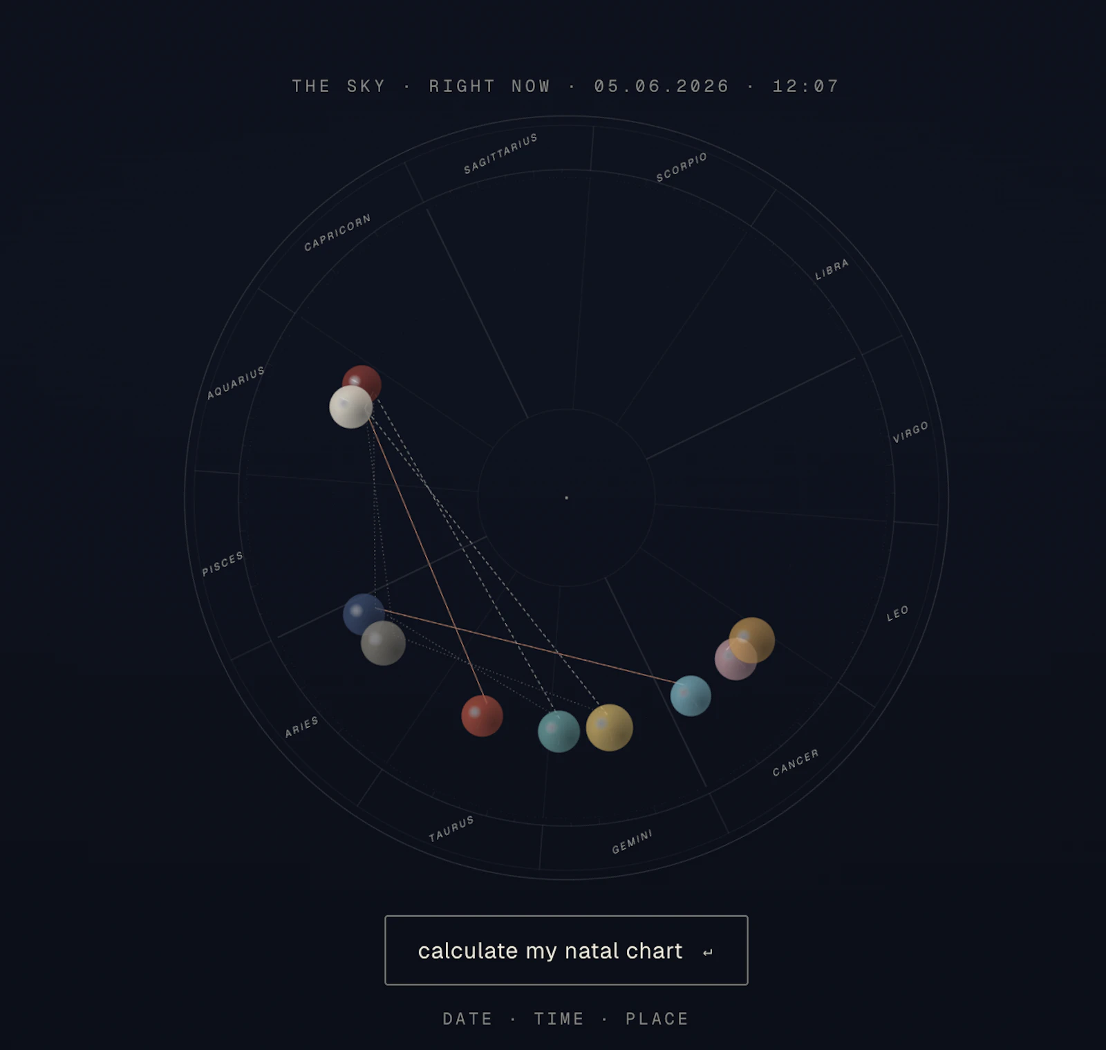 Natal Chart screenshot 1