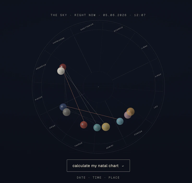 Natal Chart screenshot 1