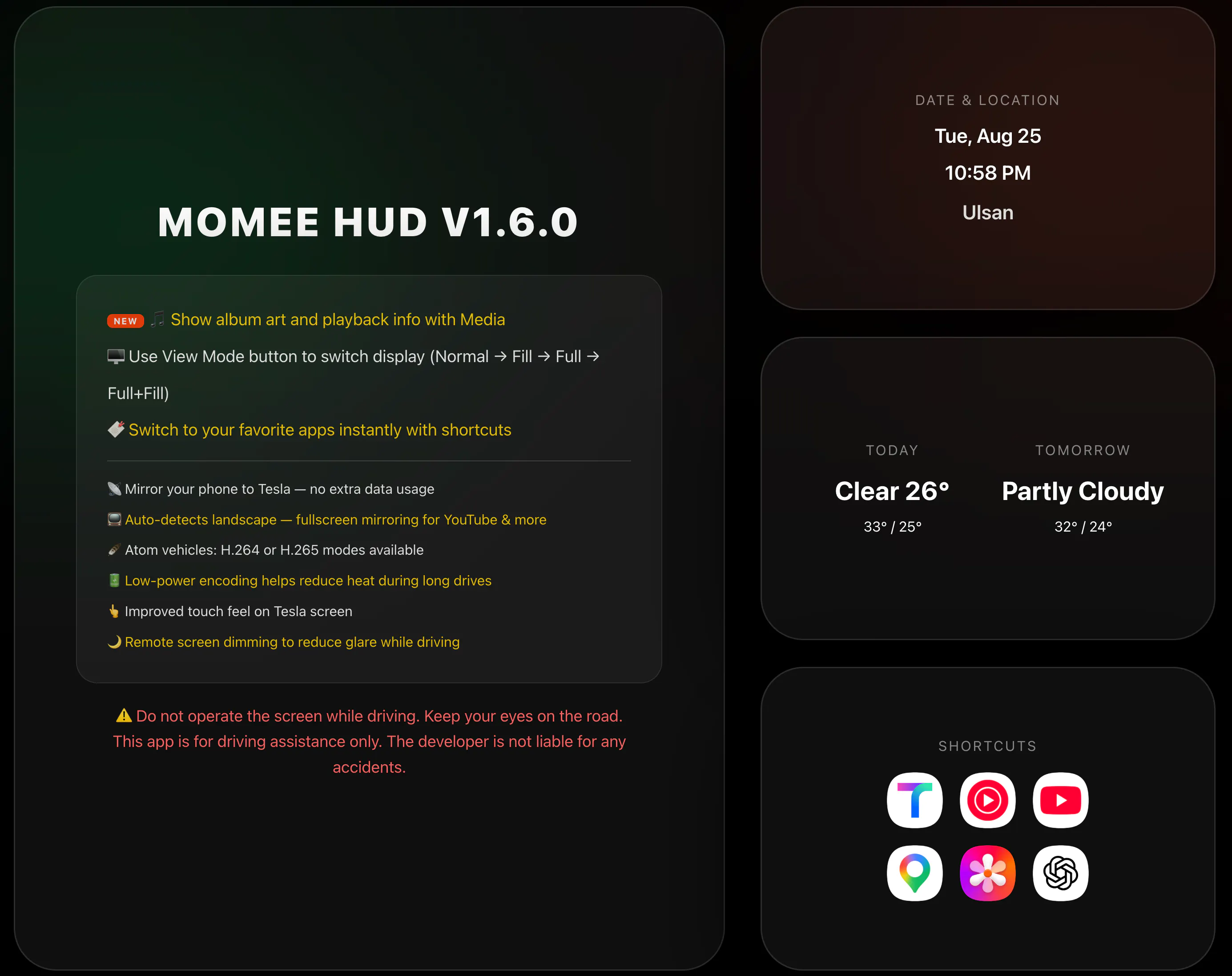 MOMEE HUD gallery image