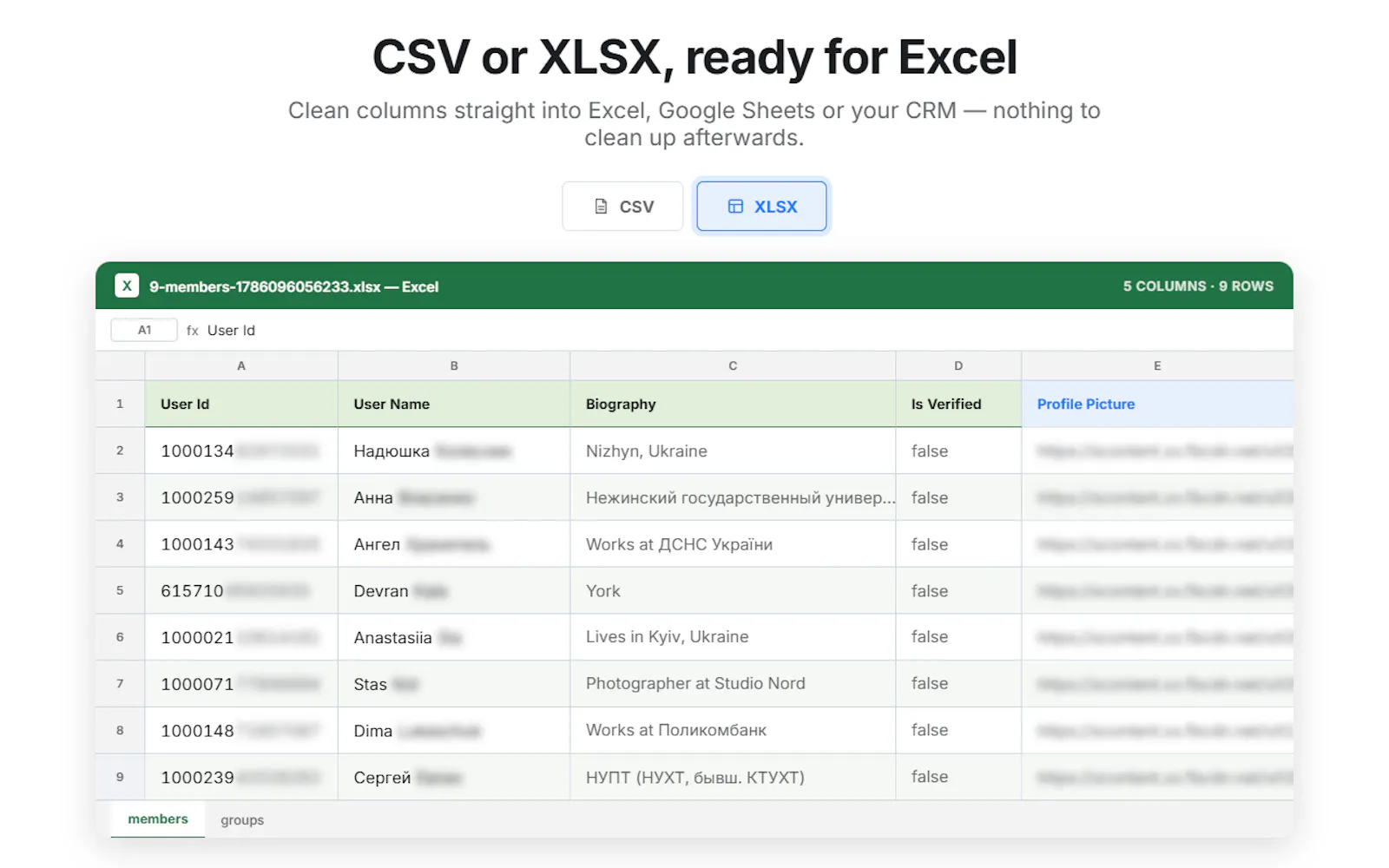 FB Extractor — Chrome Extension screenshot 4