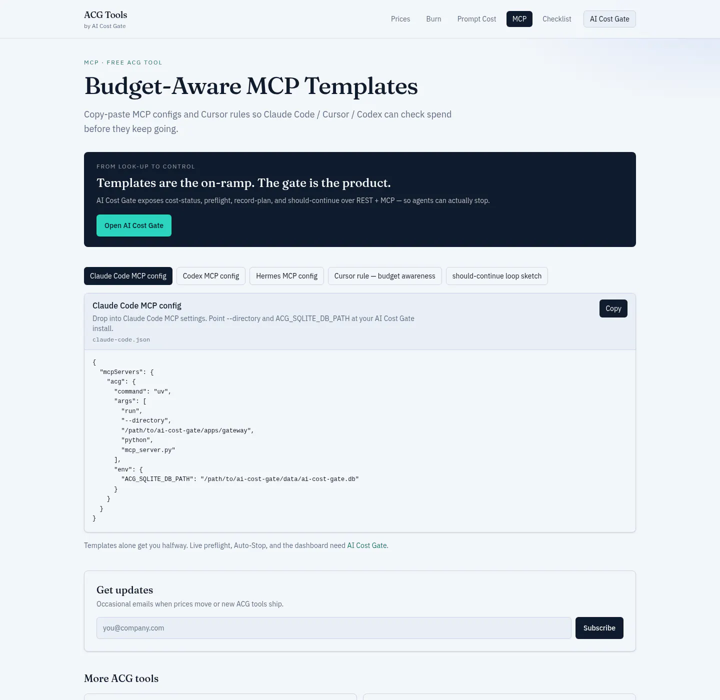 ACG Tools gallery image