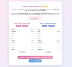 Baby Name Picker gallery image