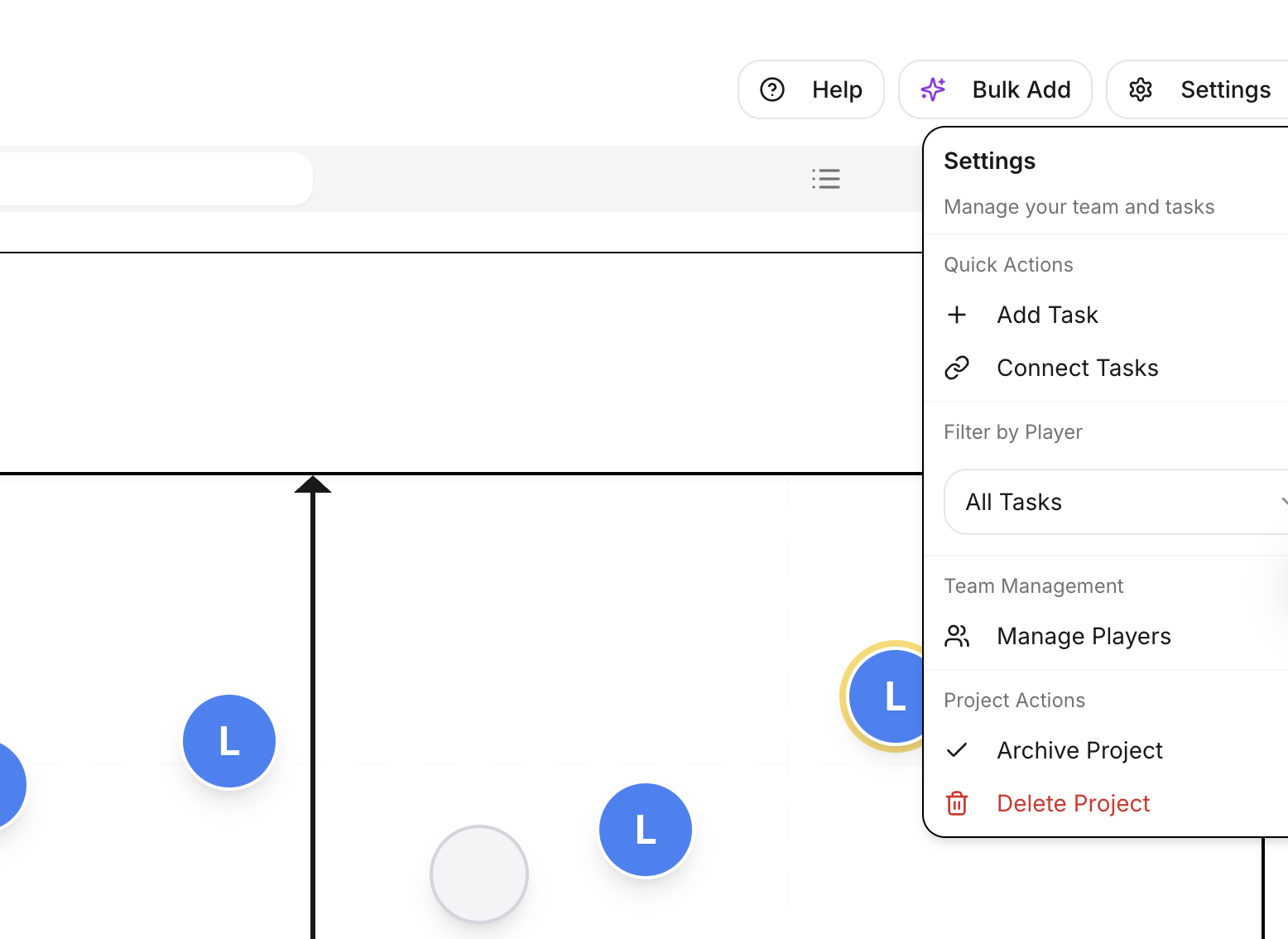 Quadrants - Screenshot 3 showing product features and functionality