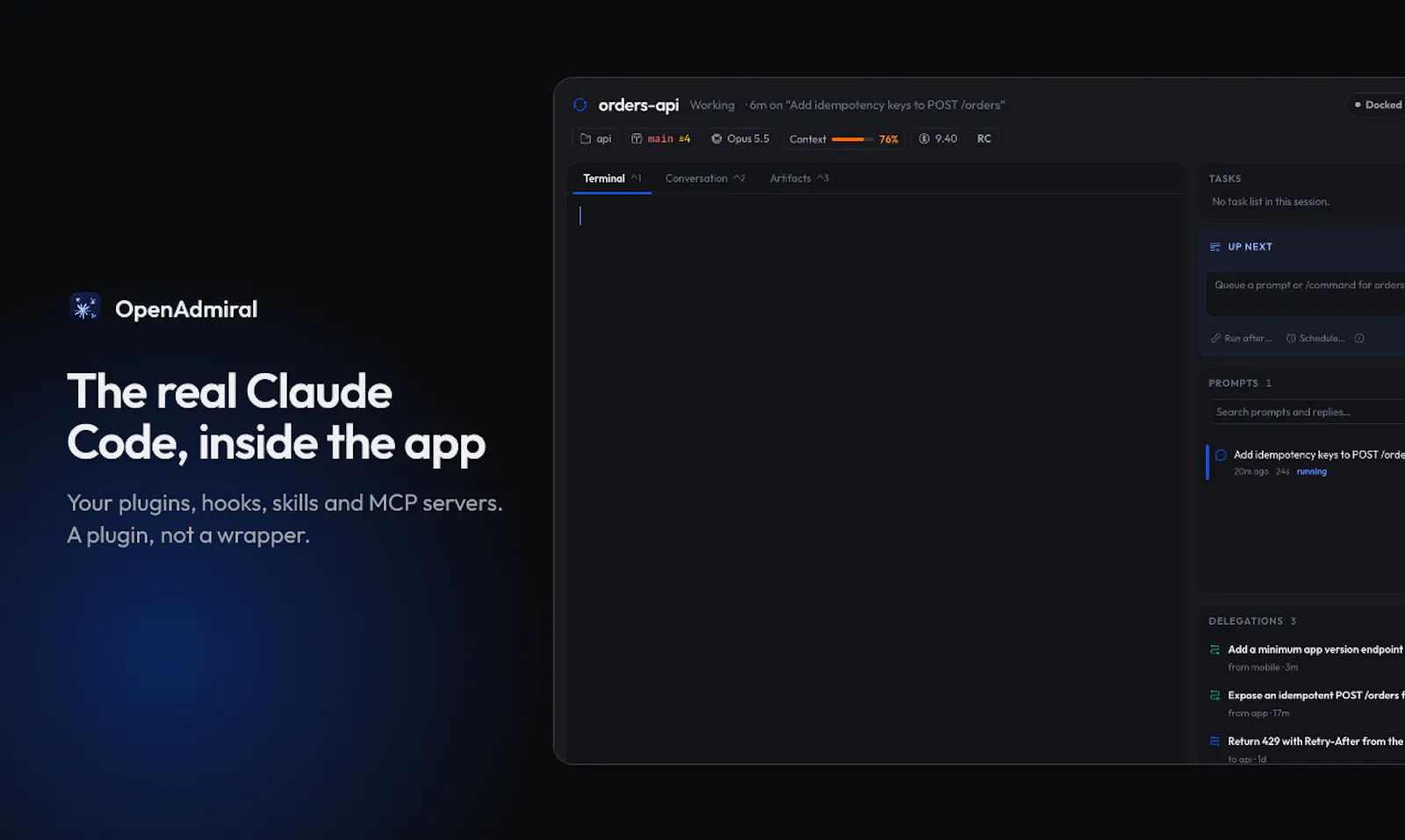 OpenAdmiral screenshot 4