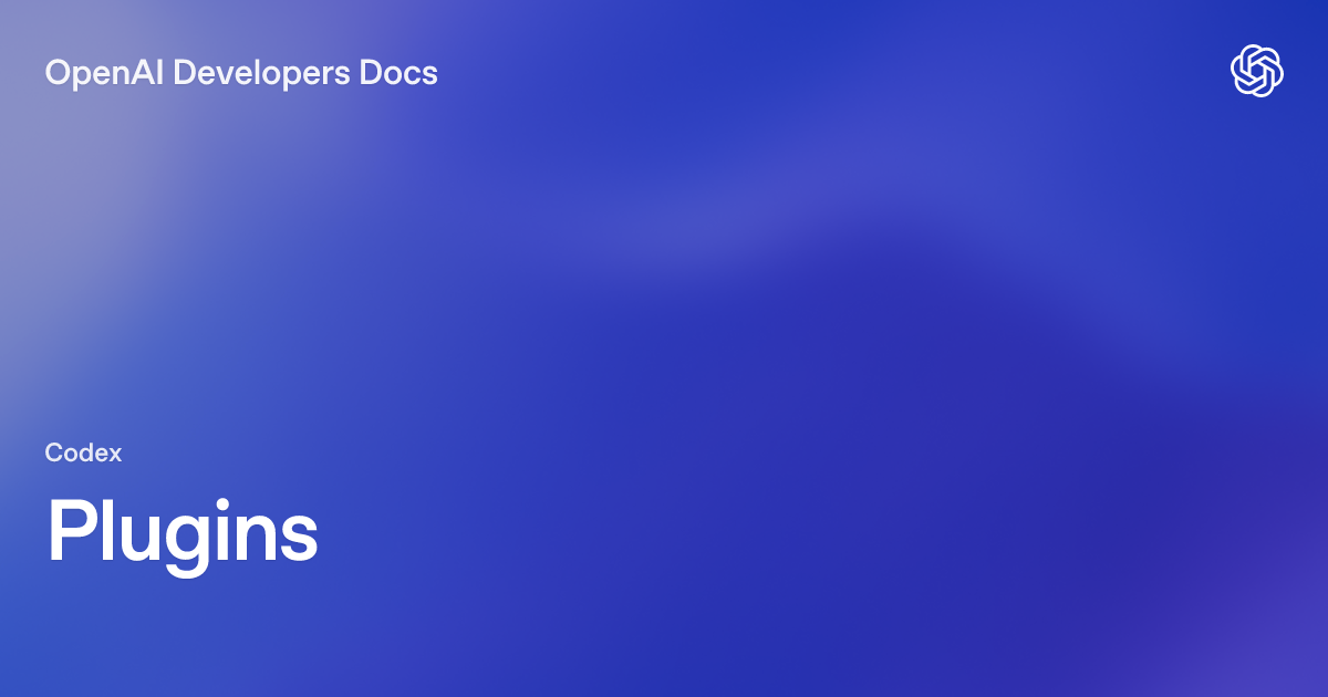 Codex Plugins gallery image
