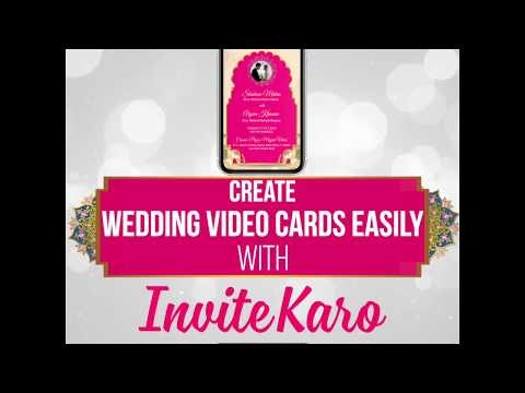 Wedding Video Invitation Card Maker gallery image