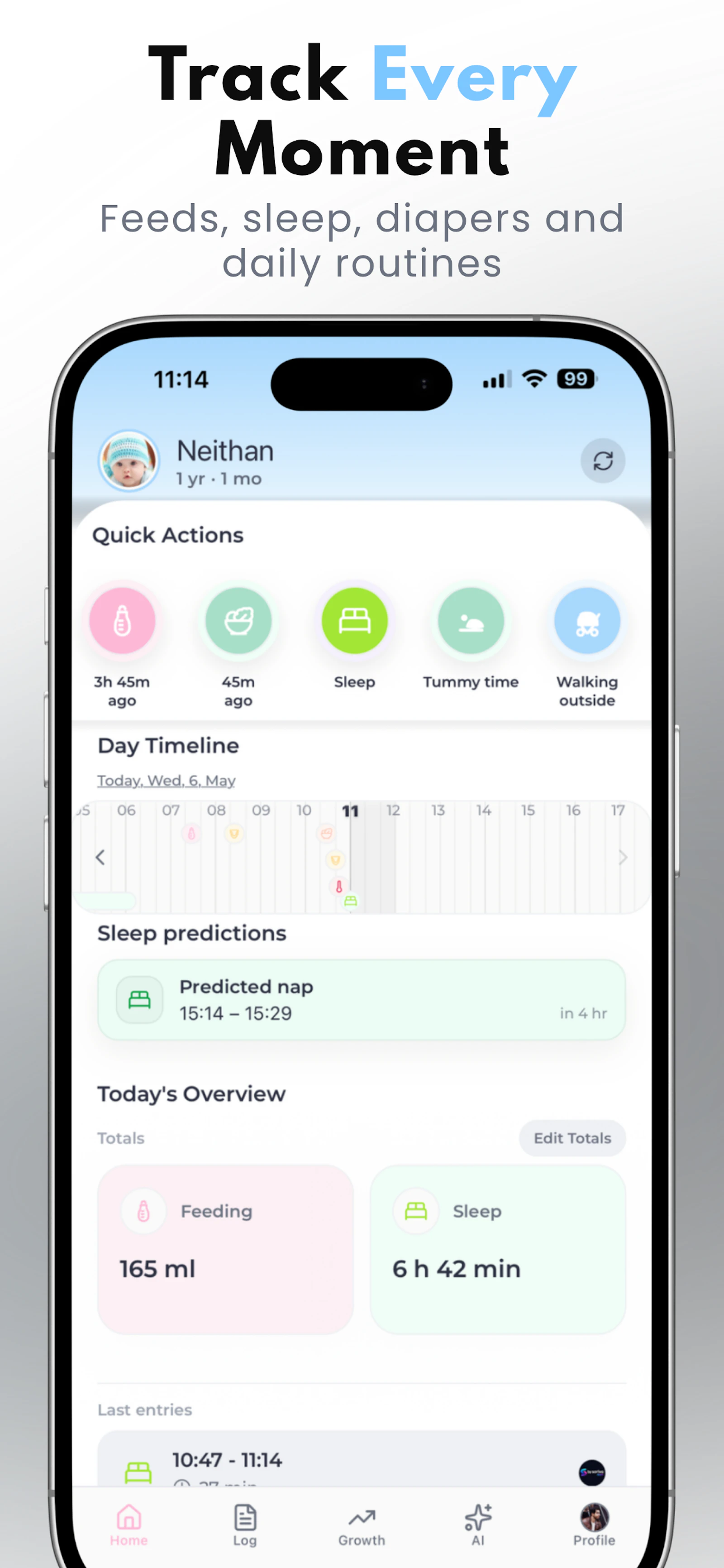 Baby Tracker - Soriva screenshot 2