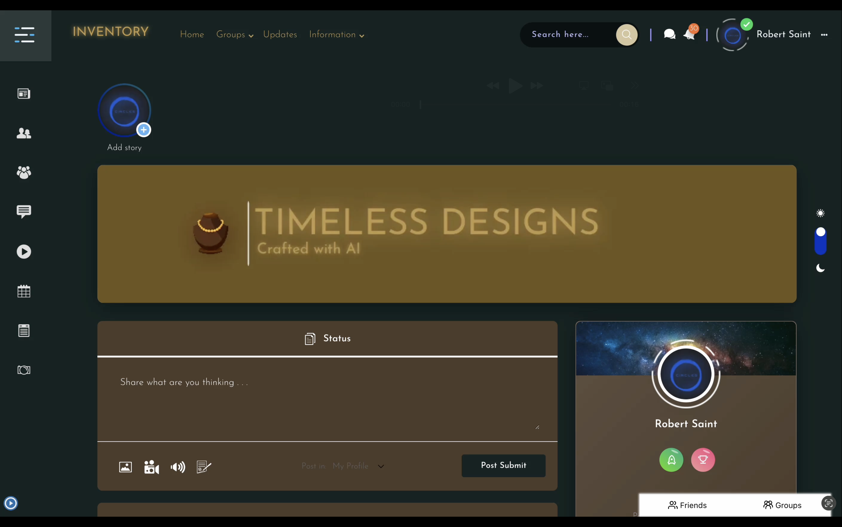 Circles Social Network - Launch your brand inside a gamified event space media 3