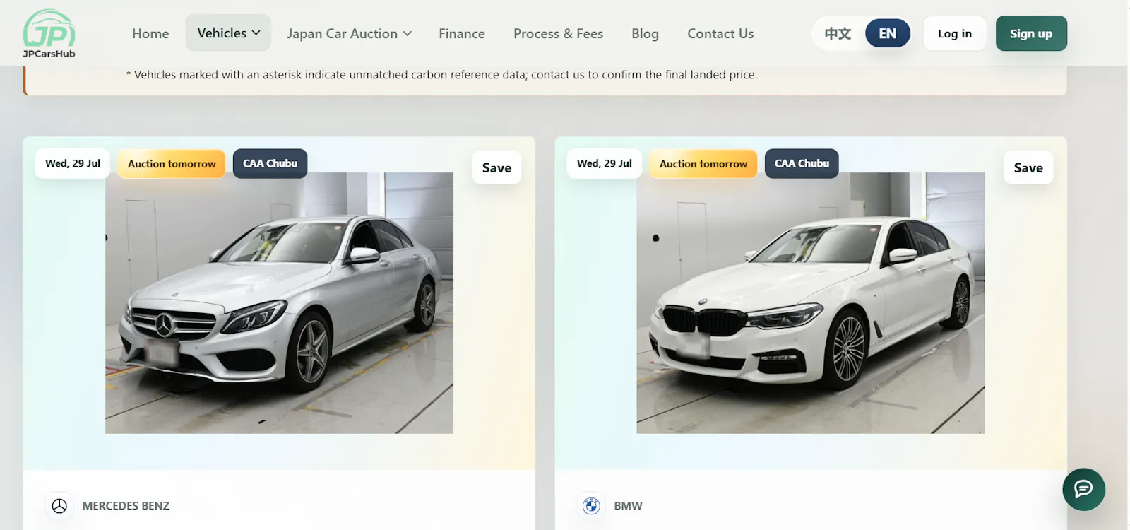 jpcarshub.co.nz screenshot 2