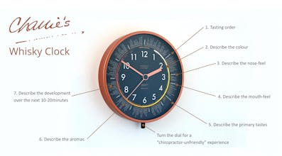 Charlie's Whisky Clock gallery image